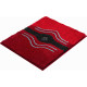 Tapis de salle de bain crystal light rubis 50 x 60 cm 