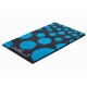 Tapis de salle de bain colani 16 bleu 70 x 120 cm 