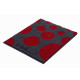 Tapis de salle de bain colani 16 rouge 50 x 60 cm 