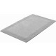 Tapis de salle de bain luxor gris 50 x 80 cm 