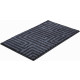 Tapis de salle de bain aruba anthracite 60 x 100 cm 