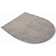 Tapis de salle de bain bona flannel housse pour abattant wc 47 x 50 cm 