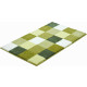 Tapis de salle de bain bona vert 70 x 120 cm 