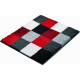 Tapis de salle de bain bona rubis 50 x 60 cm 