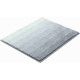 Tapis de salle de bain rialto anthracite 50 x 60 cm 