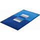 Tapis de salle de bain capricio bleu 70 x 120 cm 