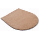 Tapis de salle de bain fantastic beige housse pour abattant wc 47 x 50 cm 