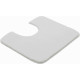 Tapis de salle de bain fantastic naturel contour wc 50 x 60 cm 