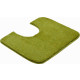 Tapis de salle de bain fantastic vert contour wc 50 x 60 cm 