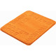 Tapis de salle de bain feeling orange 50 x 60 cm 