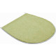 Tapis de salle de bain flash vert housse pour abattant wc 47 x 50 cm 