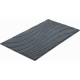 Tapis de salle de bain marrakesh anthracite 60 x 100 cm 