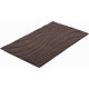 Tapis de salle de bain marrakesh cacao 70 x 120 cm 