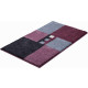 Tapis de salle de bain merkur violet 70 x 120 cm 
