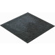 Tapis de salle de bain primo anthracite 55 x 55 cm 