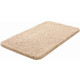 Tapis de salle de bain lex beige 60 x 100 cm 