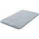 Tapis de salle de bain lex argent 70 x 120 cm 