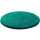 Tapis de salle de bain lex turquoise rons 80 cm 