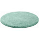 Tapis de salle de bain lex vert rond 80 cm 