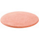 Tapis de salle de bain lex rose rond 80 cm 