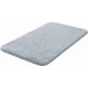 Tapis de salle de bain lex argent 80x140 