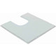 MANHATTAN – Tapis contour wc55x55 cm, blanc 
