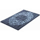 Tapis de salle de bain classique anthracite 60x100 