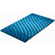 Tapis de salle de bain eternity turquoise 70 x 120 cm 