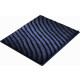 Tapis de salle de bain etrenity anthracite 50 x 60 cm 