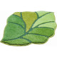 Tapis de salle de bain aosta vert 50 x 55 cm 