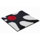 Tapis de salle de bain colani 12 blanc 60 x 60 cm 