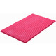 Tapis de salle de bain riffle rose 60 x 100 cm 