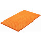 Tapis de salle de bain riffle orange 60 x 100 cm 
