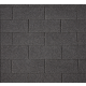 Bardeaux toiture Bardoline Classic 1 m x 0,336 m x 3 mm (paquet de 21 bandes) Noir