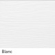 Échantillon clin de bardage PVC Fortex Clic 180 pin brossé Blanc