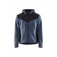 Veste tricotée avec softshell 59402536 - Couleur et taille au choix Bleu guède -Marine foncé 