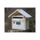Boîte aux lettres en bois créastuce: maillat (courte 1 porte) 