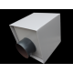 Boite à eau alu 200x200x210 - RAL 7036 Gris Platine 