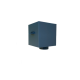 Boite à eau zinc 190x190x190 - Bleu cendre 
