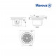 Bonde de fond mareva piscine liner 