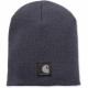 Bonnet tricoté carhartt knit hat - couleur au choix Bleu-marine