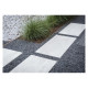 Bordure de jardin droite 1,2 m x 14 cm - gris 