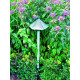Borne bronze19, vert de gris, led 