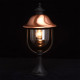 Borne d'extérieur noire street 1 ampoule 52 cm 