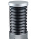 Borne temis 100cm aluminium et polycarbonate 
