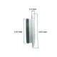 Bouche Atlantic 521633 insufflation/extraction plastique ONDEA 125 