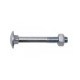 Boulon VISWOOD Tête ronde collet caré - AZ 4.8 - Ø10 x 100 mm - Boite de 50 - 50110100 