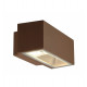 Box up down applique, carrée, r7s, max. 80w - couleur au choix Rouille