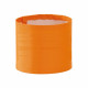 Brassard haute visibilité large à imprimer yoko Orange