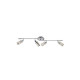 Brilliant 24532/15 wega plafonnier à 4 lumières métal/verre 40 w e14 chrome 